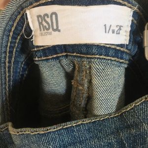 jean ripped overalls